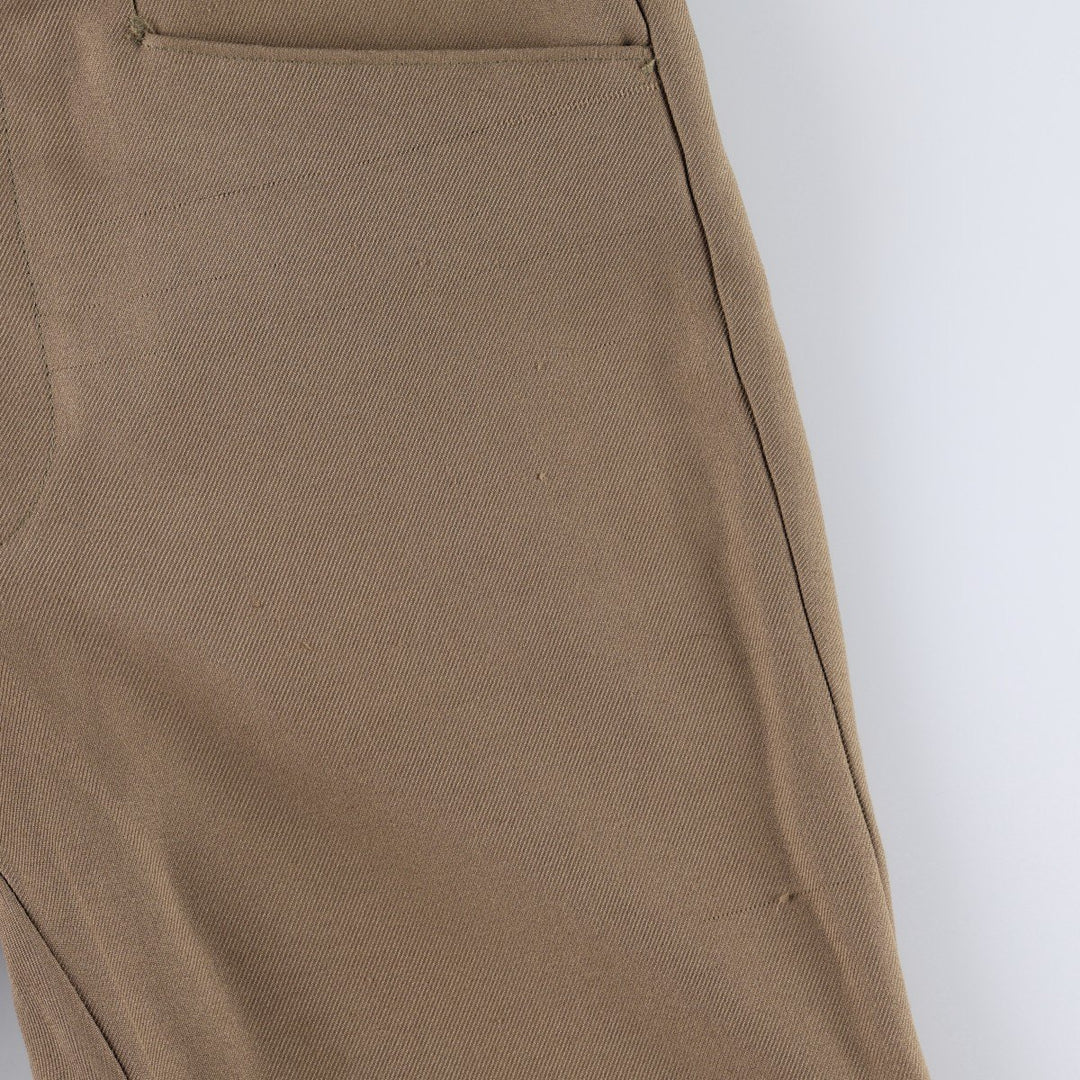 80'S Levi's ACTION SLACKS STA-PREST Sta-Prest slacks pants for men, size w32, vintage unclear brown type Vintage Second Hand