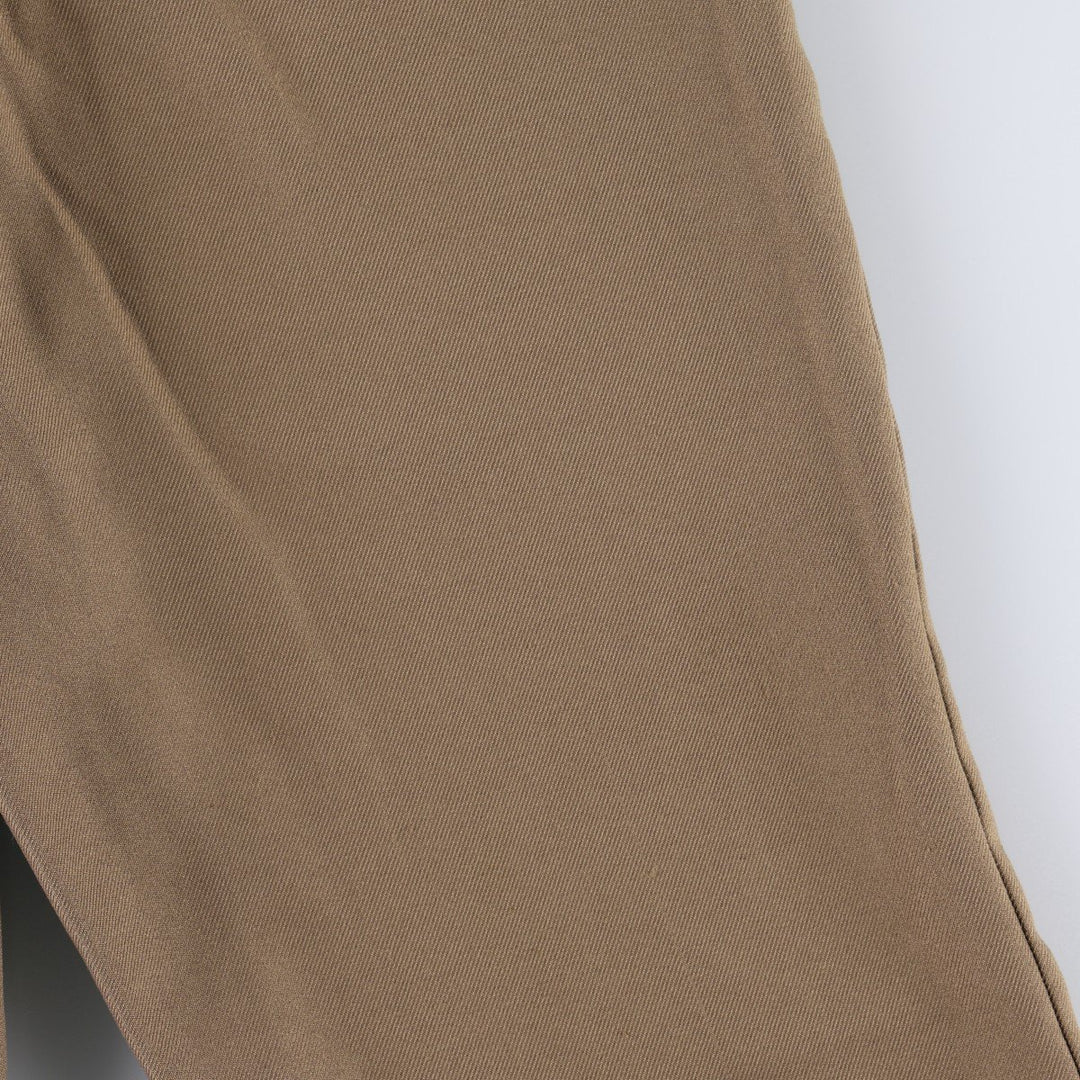 80'S Levi's ACTION SLACKS STA-PREST Sta-Prest slacks pants for men, size w32, vintage unclear brown type Vintage Second Hand
