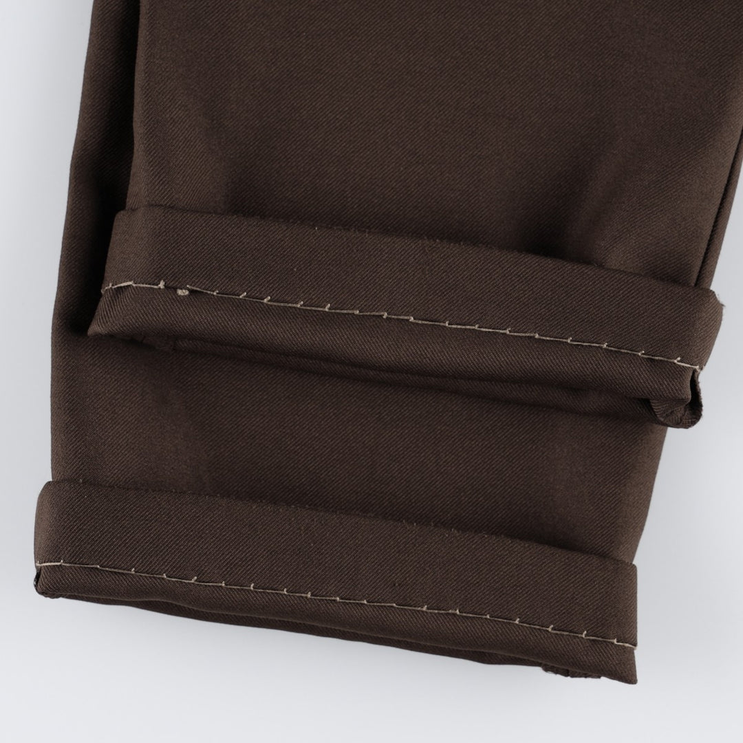 80s-90'S Levi's Action Slacks, Men's W33 (approx.), Vintage unclear brown type Vintage Second Hand