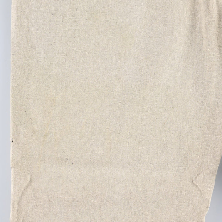 1990'S Dockers Record Two-Pleat Linen x Cotton Trousers, Men's W32 (approx.), Vintage linen Beige type Vintage Second Hand