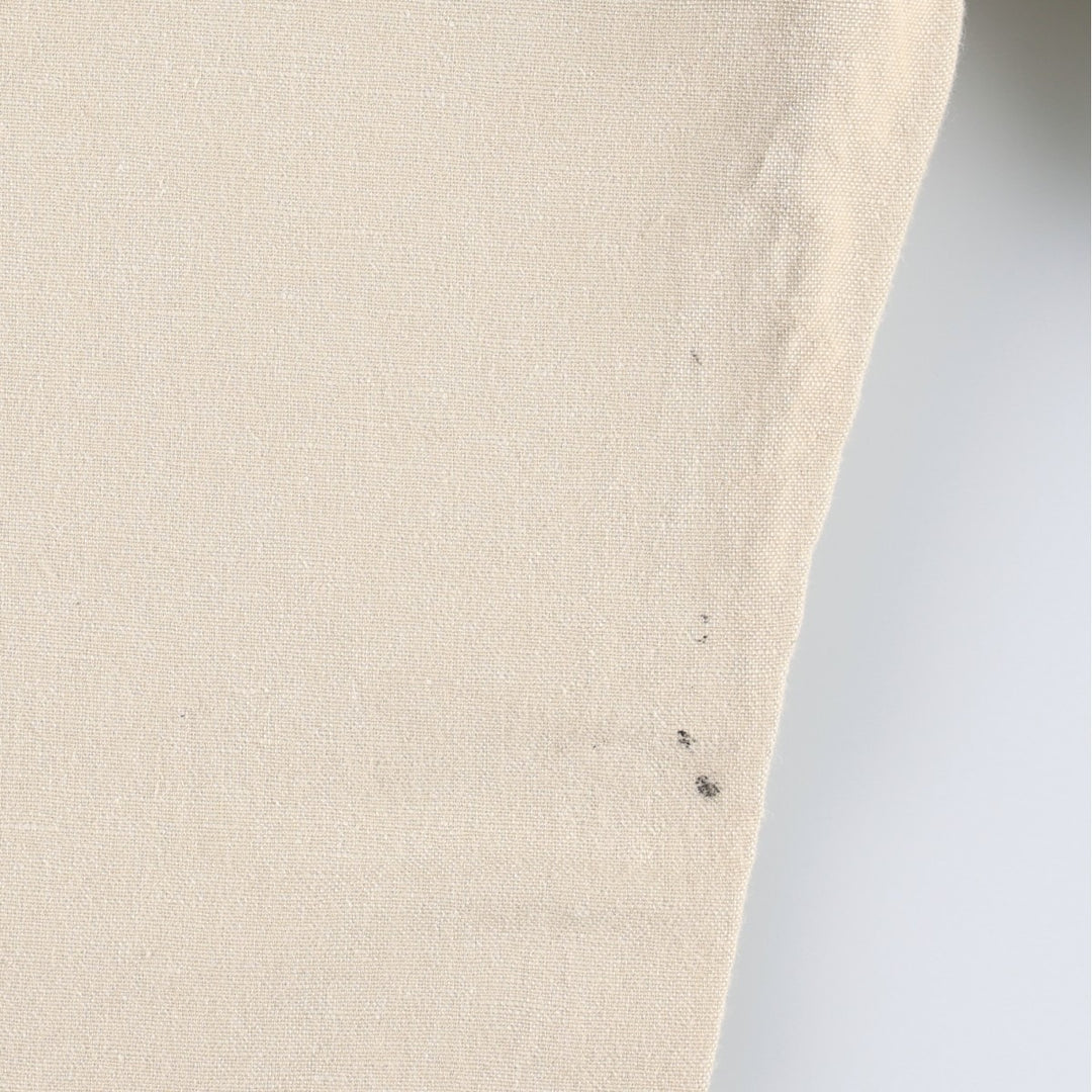 GAP One-Pleat Cotton x Linen Pants, Men's Size W35 (approx.) linen Beige type Vintage Second Hand