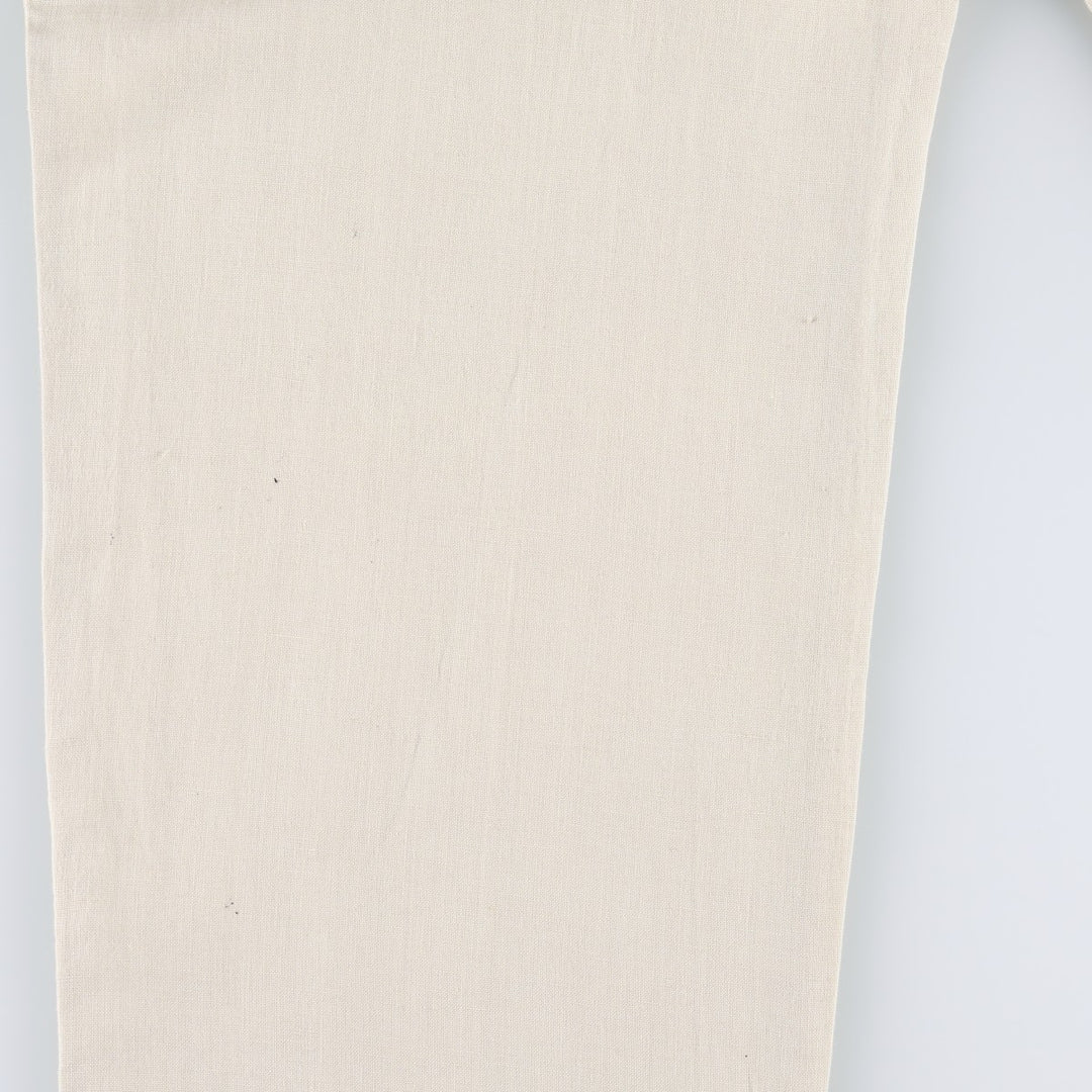 Banana Republic two-pleat linen trousers, men's size W31 (approx.) linen Beige type Vintage Second Hand