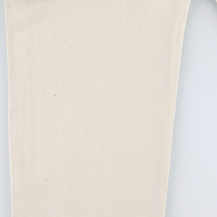 Banana Republic two-pleat linen trousers, men's size W31 (approx.) linen Beige type Vintage Second Hand