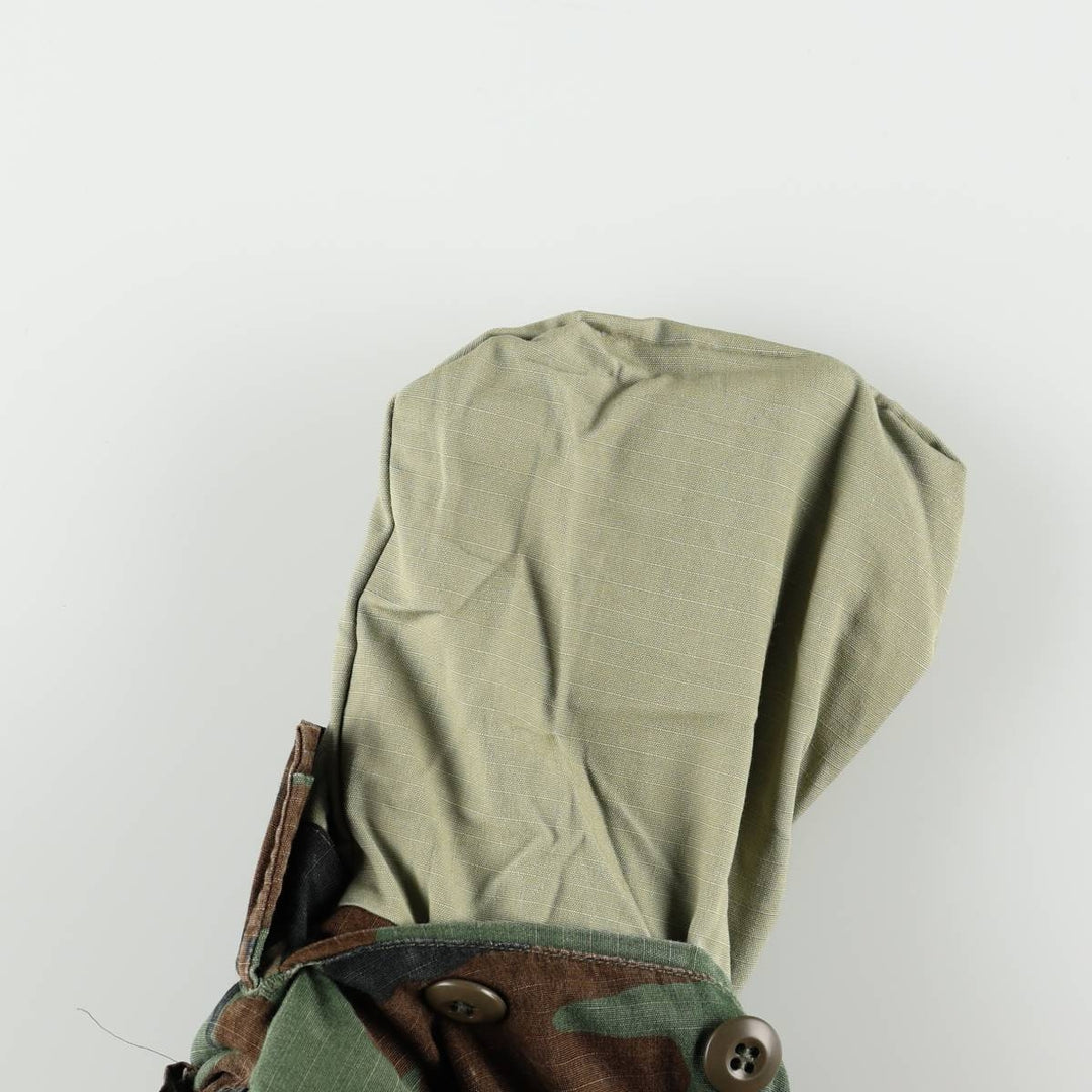 1980'S US Military Issue Camouflage Pattern Ripstop Military Cargo Pants, Medium-Regular, Men's W34 (approx.), Vintage cotton Khaki type Vintage Second Hand