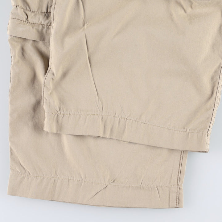 Civilian Eddie Bauer 3-Way Military Cargo Pants, Men's W35 (approx.) cotton Khaki type beige Vintage Second Hand