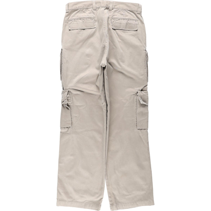 90'S Civilian GAP GAP KHAKIS Old GAP Military Cargo Pants Men's W33 (approx.) Vintage cotton Beige type Vintage Second Hand