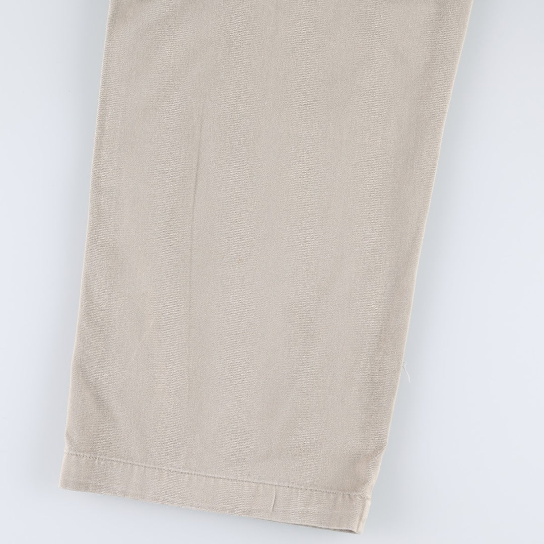90'S Civilian GAP GAP KHAKIS Old GAP Military Cargo Pants Men's W33 (approx.) Vintage cotton Beige type Vintage Second Hand