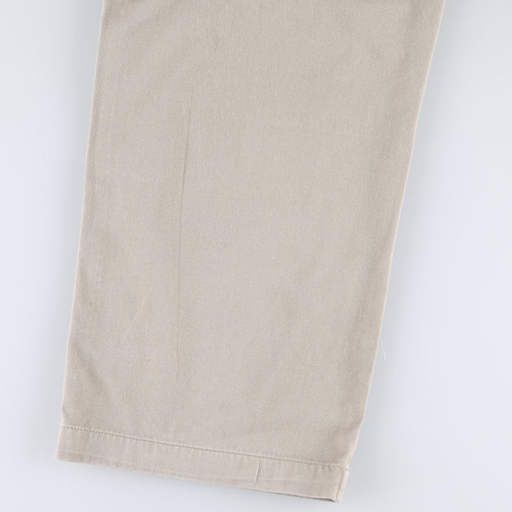 90'S Civilian GAP GAP KHAKIS Old GAP Military Cargo Pants Men's W33 (approx.) Vintage cotton Beige type Vintage Second Hand
