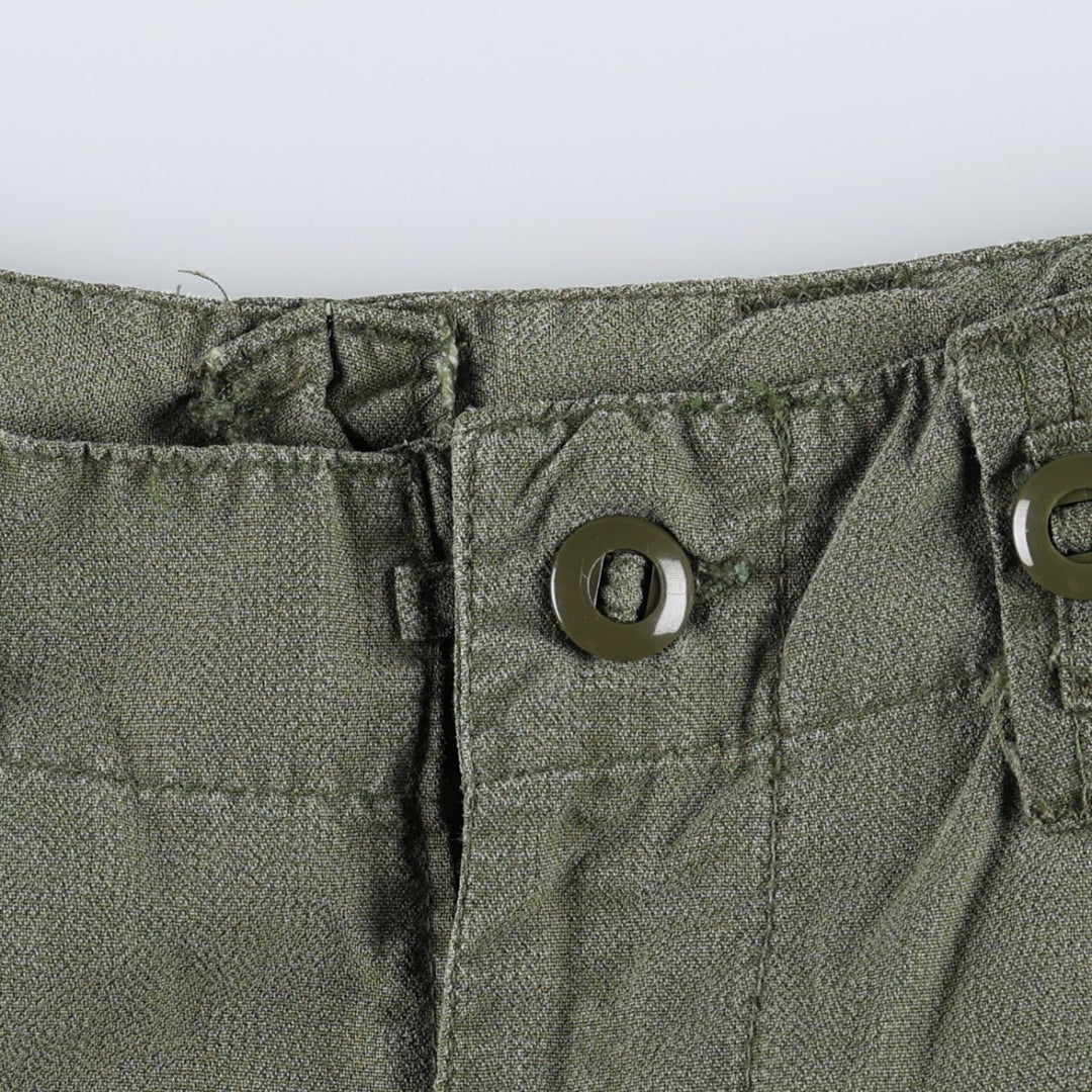 1990'S Canadian Army Military Cargo Pants, Men's Size W32 (approx.), Vintage unclear Khaki type Vintage Second Hand