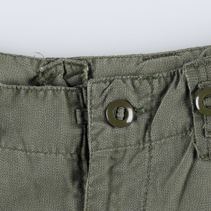 1990'S Canadian Army Military Cargo Pants, Men's Size W32 (approx.), Vintage unclear Khaki type Vintage Second Hand