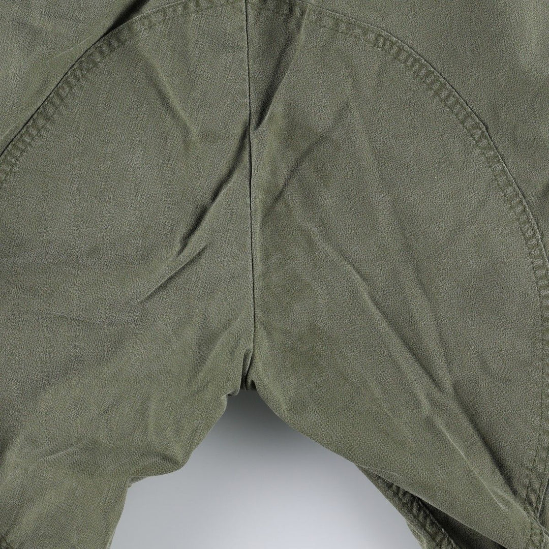 1990'S Canadian Army Military Cargo Pants, Men's Size W32 (approx.), Vintage unclear Khaki type Vintage Second Hand