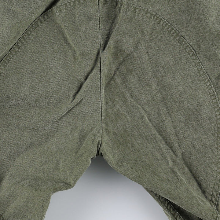 1990'S Canadian Army Military Cargo Pants, Men's Size W32 (approx.), Vintage unclear Khaki type Vintage Second Hand
