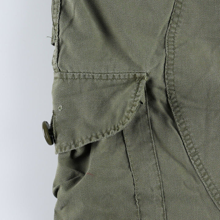 1990'S Canadian Army Military Cargo Pants, Men's Size W32 (approx.), Vintage unclear Khaki type Vintage Second Hand