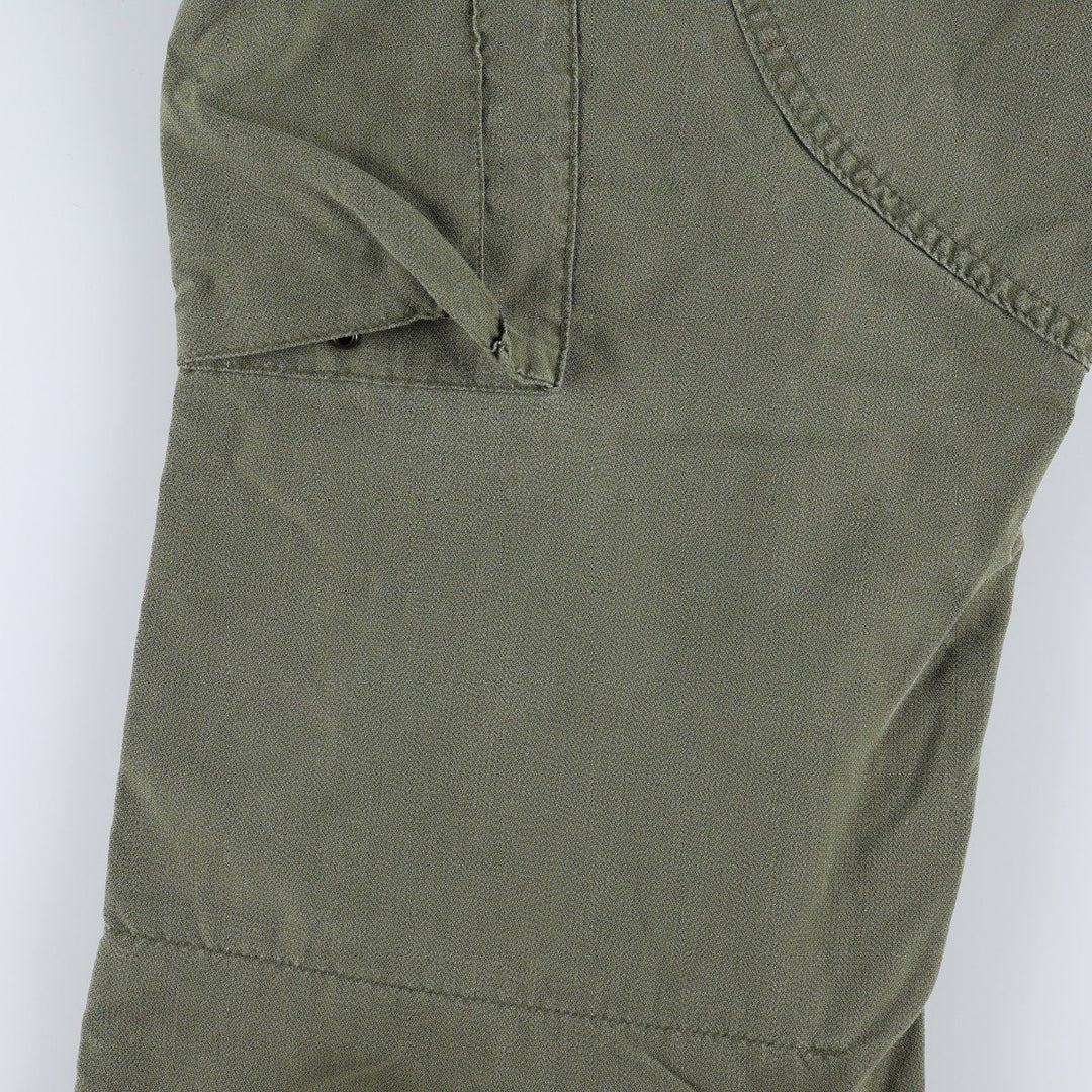 1990'S Canadian Army Military Cargo Pants, Men's Size W32 (approx.), Vintage unclear Khaki type Vintage Second Hand