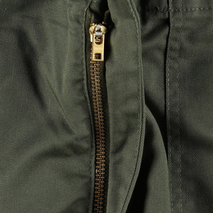 1980'S US Military Issue Baker Pants, Made in USA, Size 40x31 (Men's W39 equivalent), Vintage polyester Khaki type Vintage Second Hand