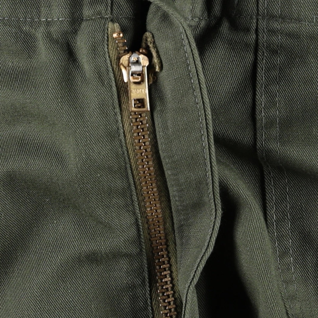 1970'S US Military Issue Baker Pants, Made in USA, Size 38x33 (Men's W36 equivalent), Vintage polyester Khaki type Vintage Second Hand