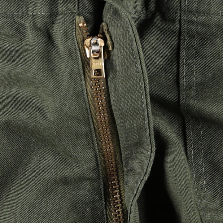 1970'S US Military Issue Baker Pants, Made in USA, Size 38x33 (Men's W36 equivalent), Vintage polyester Khaki type Vintage Second Hand