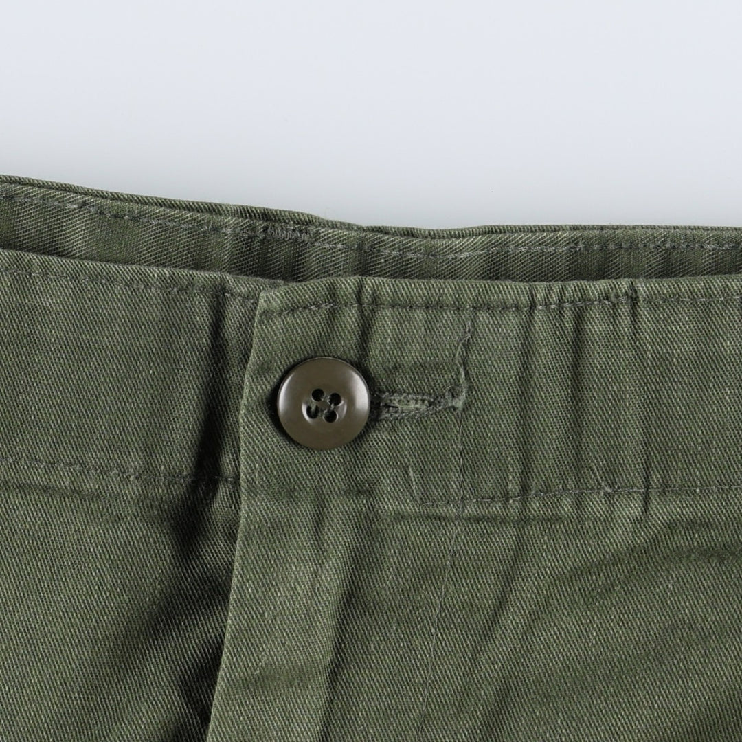 US Military Pants, Size 36x29 (Men's W33 equivalent), Vintage unclear Khaki type Vintage Second Hand