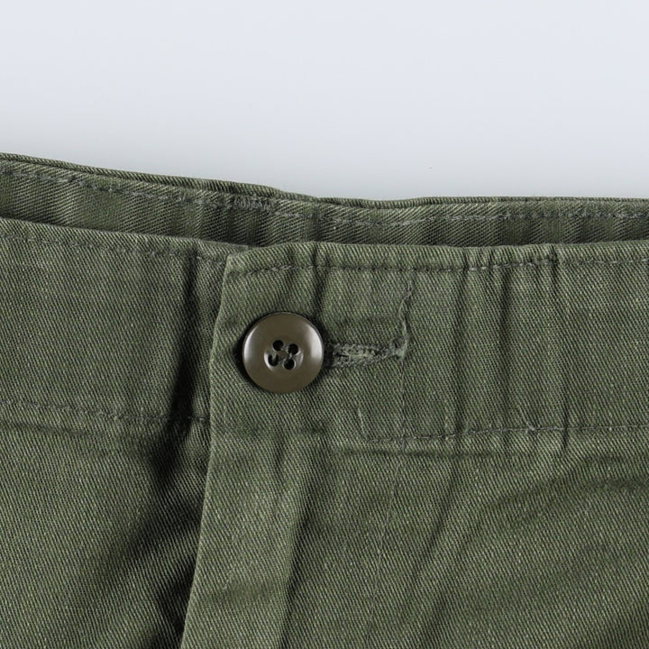 US Military Pants, Size 36x29 (Men's W33 equivalent), Vintage unclear Khaki type Vintage Second Hand