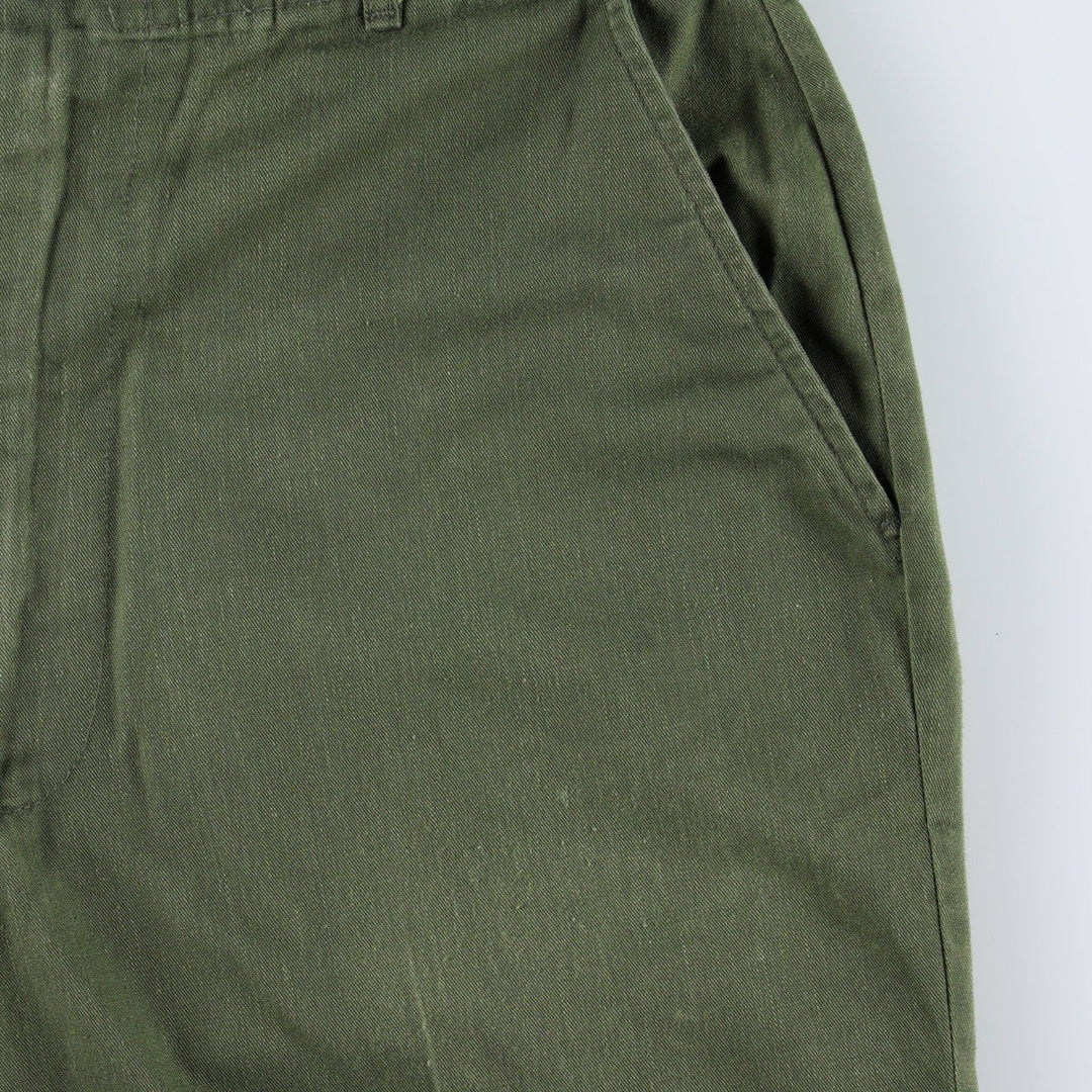 US Military Pants, Size 36x29 (Men's W33 equivalent), Vintage unclear Khaki type Vintage Second Hand