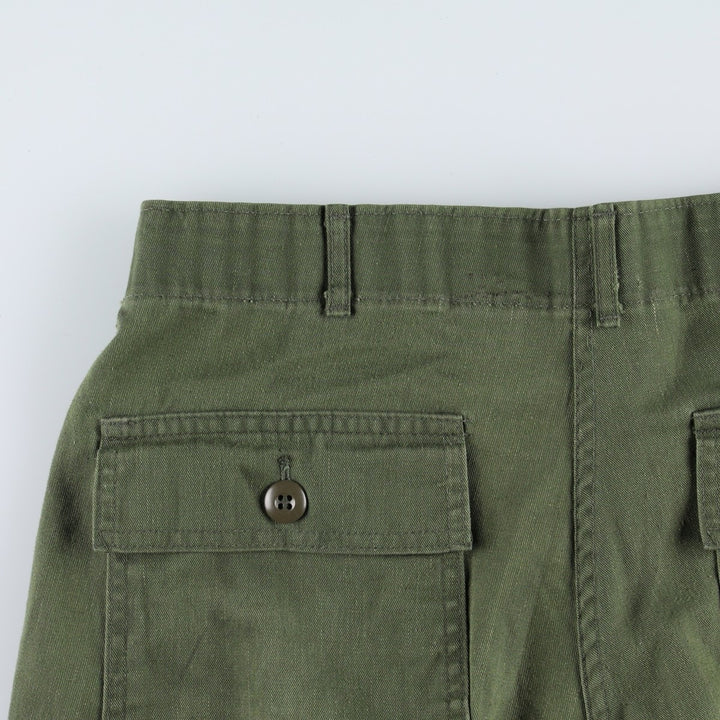 US Military Pants, Size 36x29 (Men's W33 equivalent), Vintage unclear Khaki type Vintage Second Hand