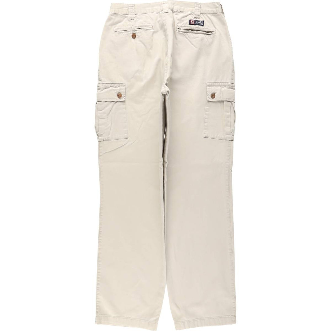 Ralph Lauren CHAPS Chino Cargo Pants, Men's W32 (approx.) unclear Beige type Vintage Second Hand