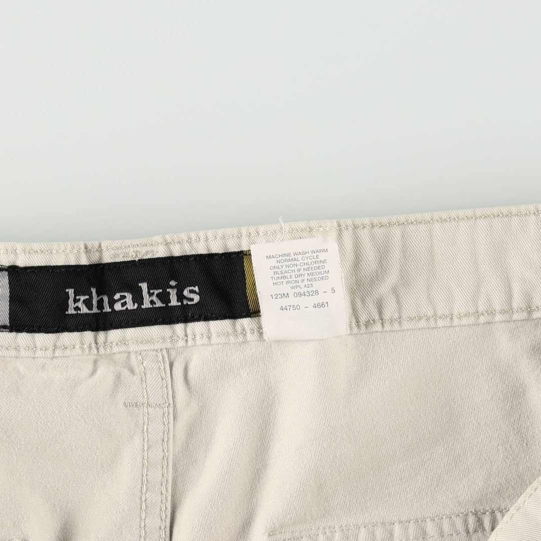 Levi's SILVER TAB Khakis Chino Pants, Men's Size W36 (approx.) cotton Beige type Vintage Second Hand