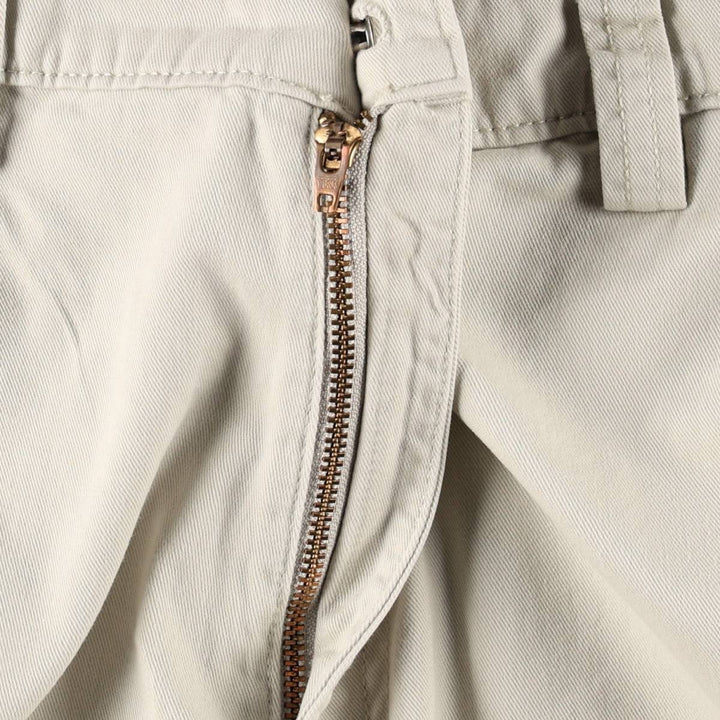 Levi's SILVER TAB Khakis Chino Pants, Men's Size W36 (approx.) cotton Beige type Vintage Second Hand