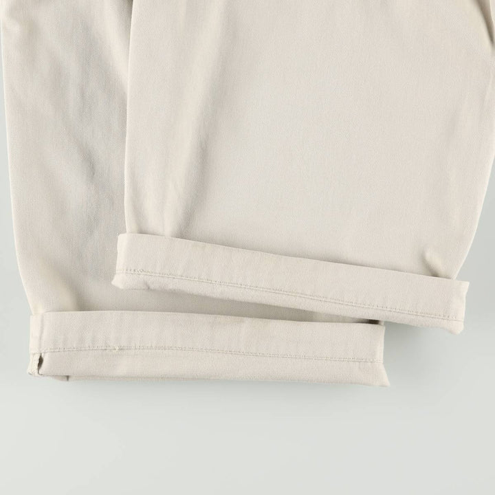 Levi's SILVER TAB Khakis Chino Pants, Men's Size W36 (approx.) cotton Beige type Vintage Second Hand