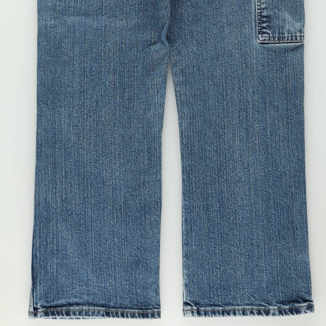 Dickies denim painter pants for men, equivalent to W35 cotton blue type Vintage Second Hand