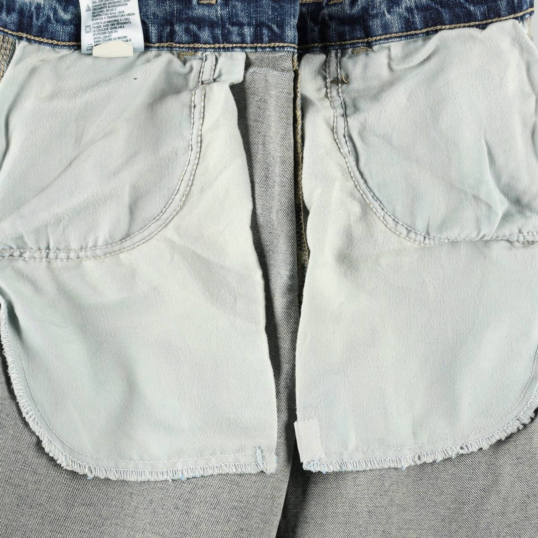 Dickies denim painter pants for men, equivalent to W35 cotton blue type Vintage Second Hand