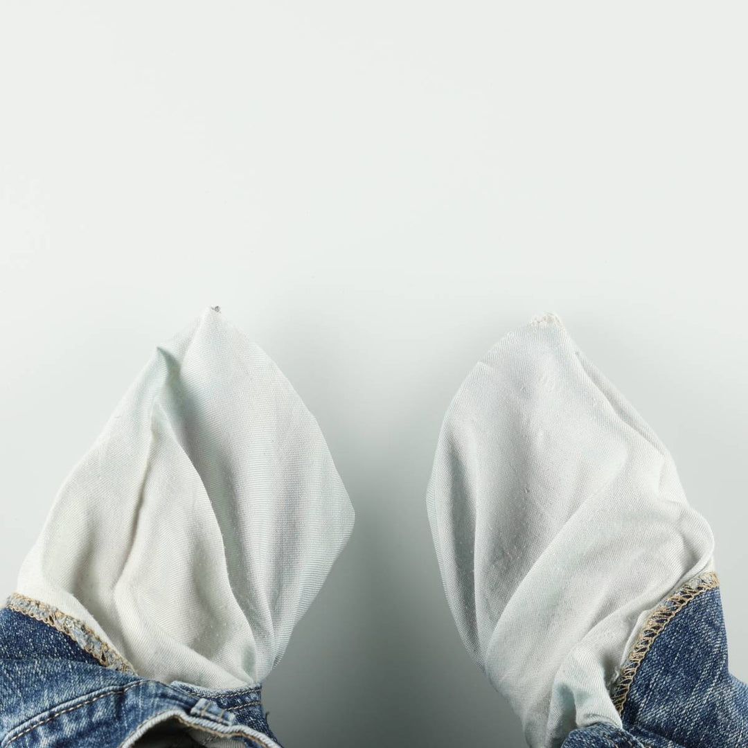 Dickies denim painter pants for men, equivalent to W35 cotton blue type Vintage Second Hand