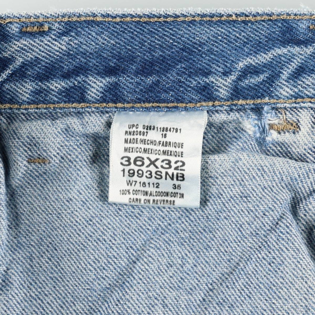 Dickies denim painter pants for men, equivalent to W34 cotton blue type Vintage Second Hand