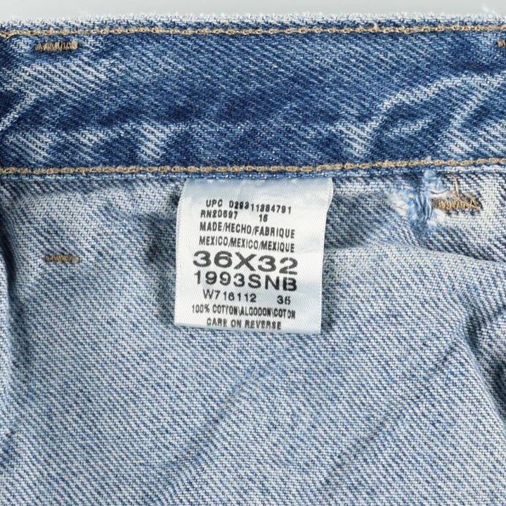 Dickies denim painter pants for men, equivalent to W34 cotton blue type Vintage Second Hand