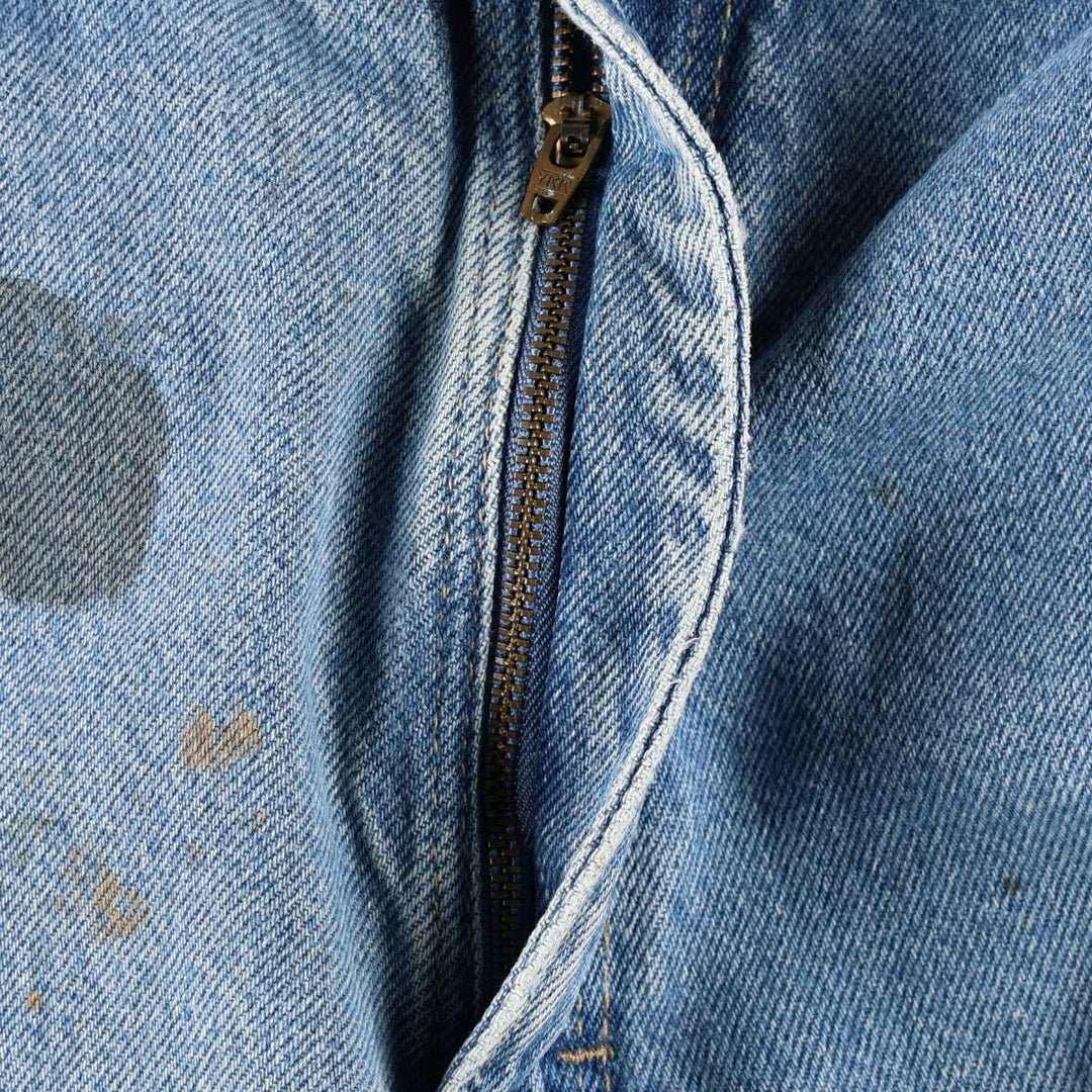 Dickies denim painter pants for men, equivalent to W34 cotton blue type Vintage Second Hand