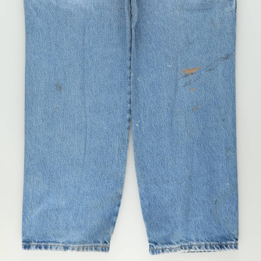 Dickies denim painter pants for men, equivalent to W34 cotton blue type Vintage Second Hand