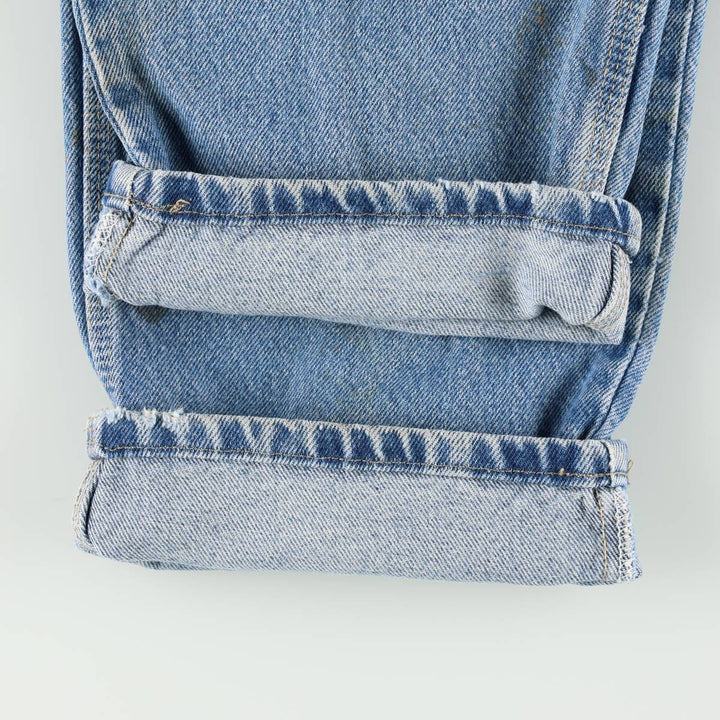 Dickies denim painter pants for men, equivalent to W34 cotton blue type Vintage Second Hand