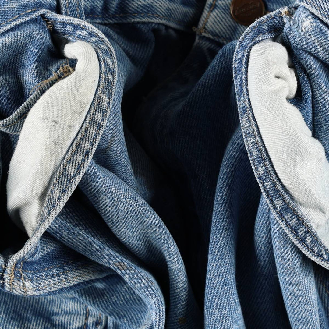 Dickies denim painter pants for men, equivalent to W34 cotton blue type Vintage Second Hand