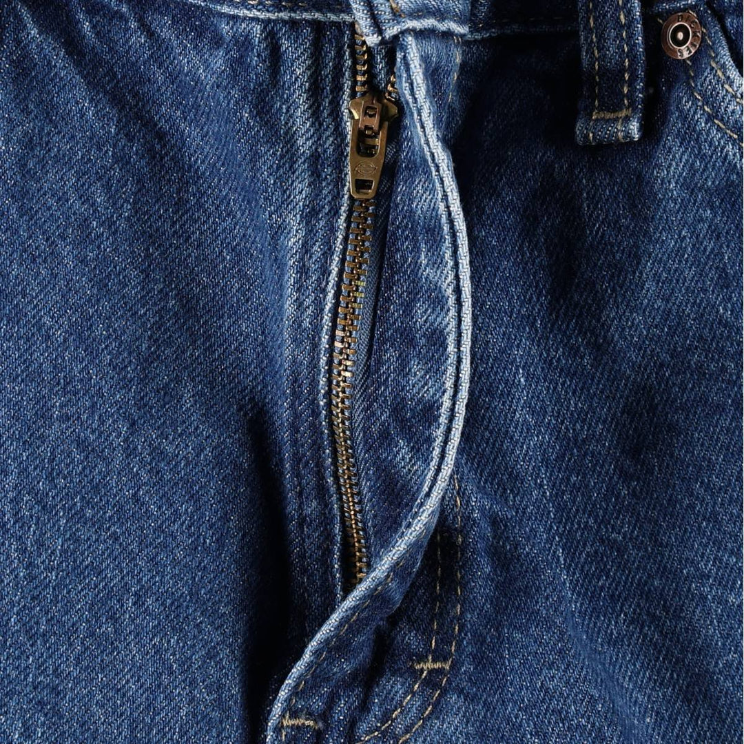 Dickies denim painter pants for men, equivalent to W33 unclear blue type Vintage Second Hand