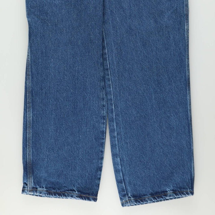 Dickies denim painter pants for men, equivalent to W33 unclear blue type Vintage Second Hand