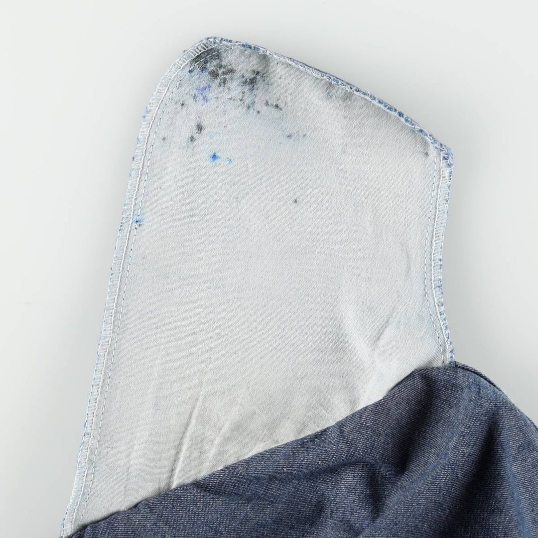 Dickies denim painter pants for men, equivalent to W34 cotton blue type Vintage Second Hand