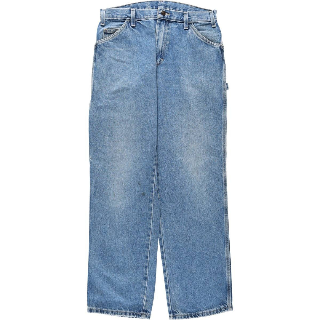 Dickies Relaxed Fit Denim Painter Pants, Men's, Size W32 cotton blue type Vintage Second Hand