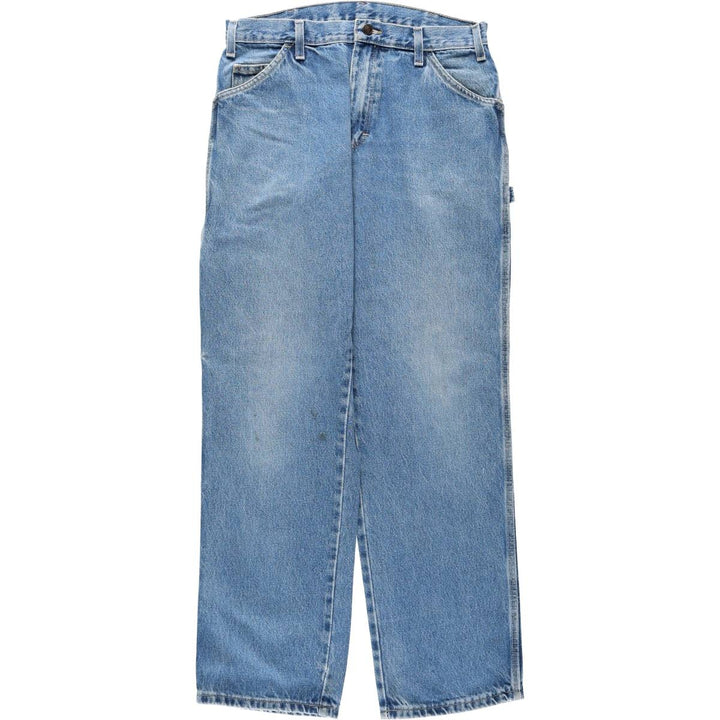 Dickies Relaxed Fit Denim Painter Pants, Men's, Size W32 cotton blue type Vintage Second Hand