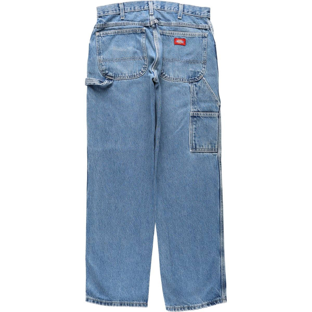 Dickies Relaxed Fit Denim Painter Pants, Men's, Size W32 cotton blue type Vintage Second Hand