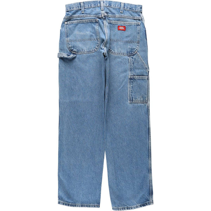 Dickies Relaxed Fit Denim Painter Pants, Men's, Size W32 cotton blue type Vintage Second Hand