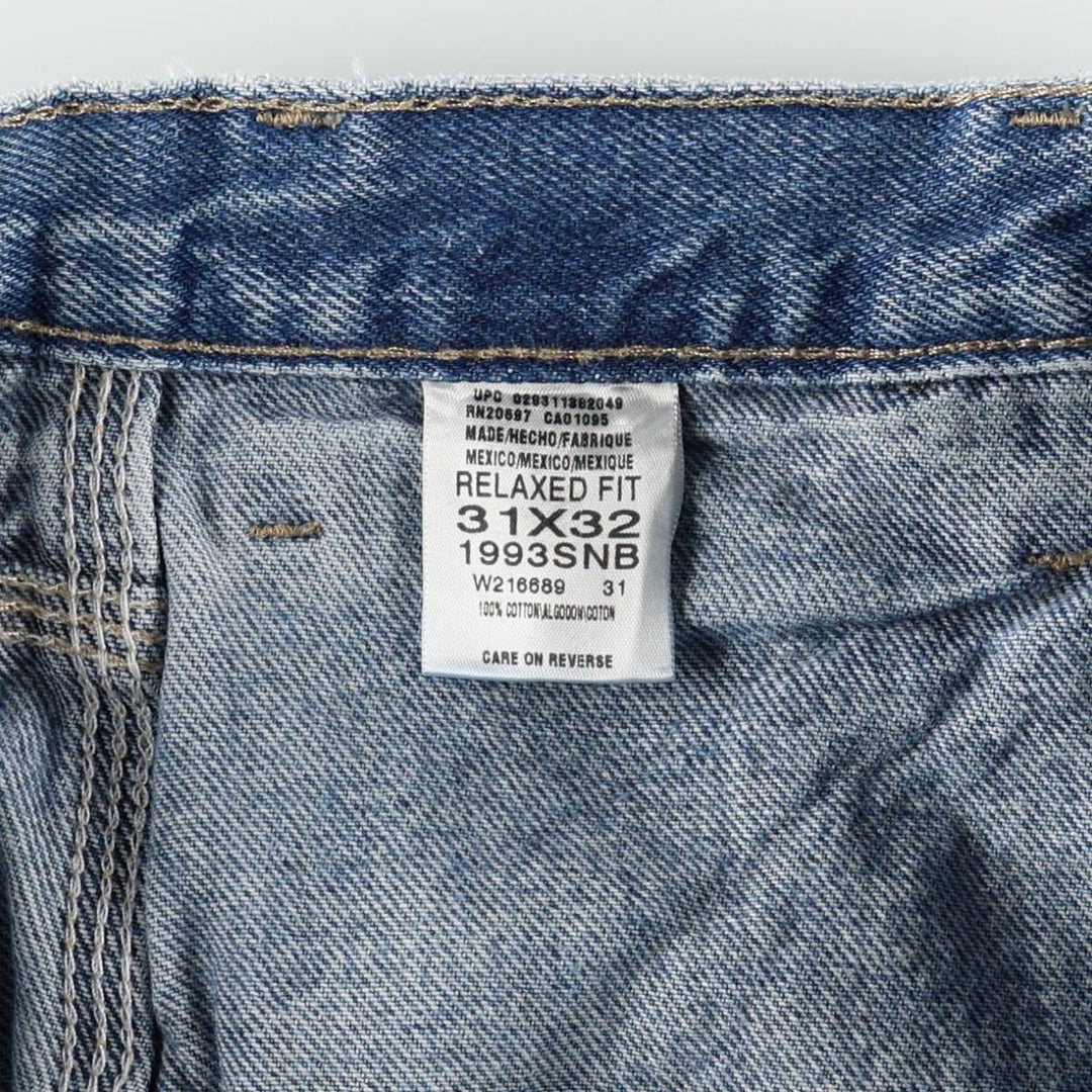 Dickies Relaxed Fit Denim Painter Pants, Men's, Size W32 cotton blue type Vintage Second Hand