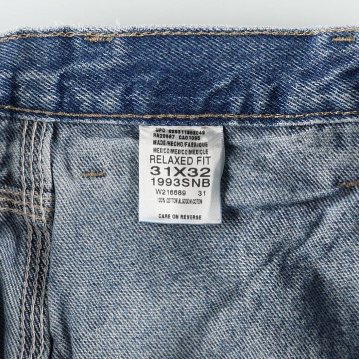 Dickies Relaxed Fit Denim Painter Pants, Men's, Size W32 cotton blue type Vintage Second Hand