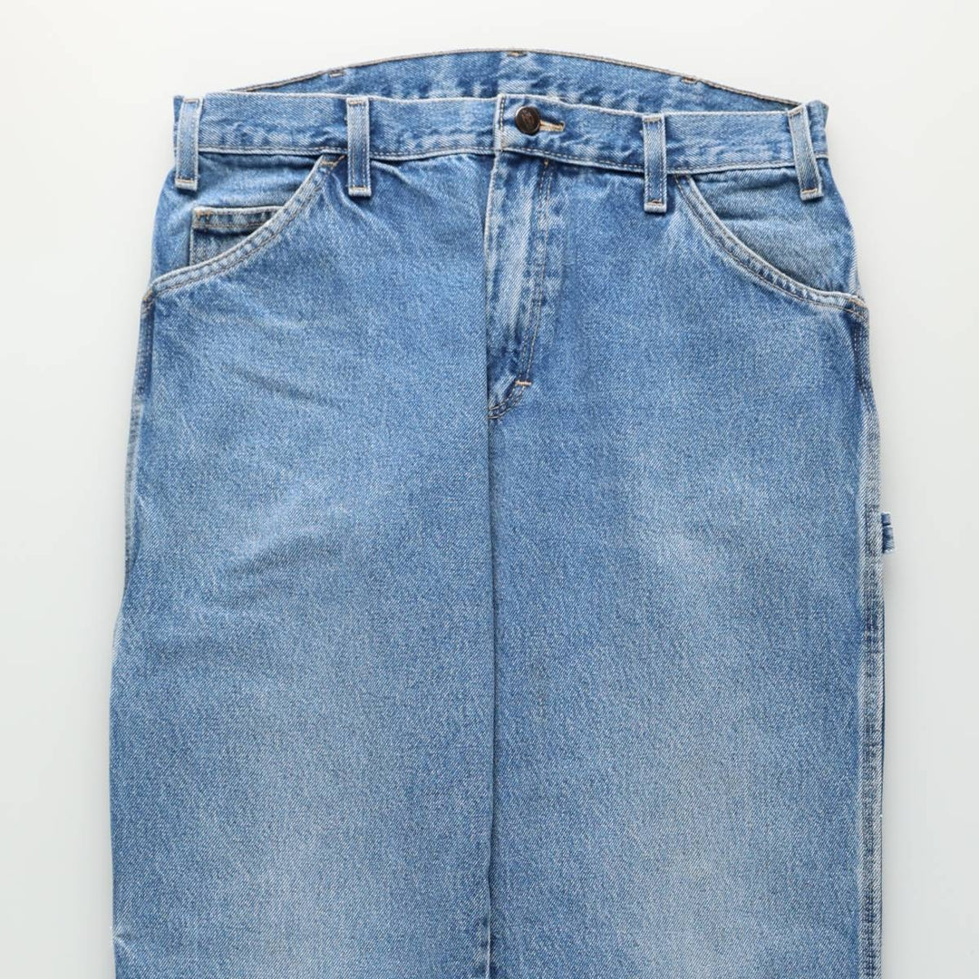 Dickies Relaxed Fit Denim Painter Pants, Men's, Size W32 cotton blue type Vintage Second Hand