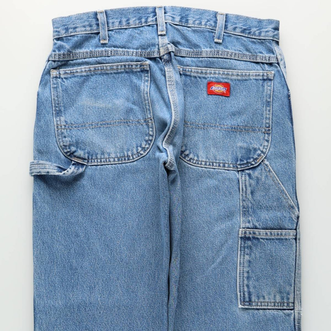 Dickies Relaxed Fit Denim Painter Pants, Men's, Size W32 cotton blue type Vintage Second Hand