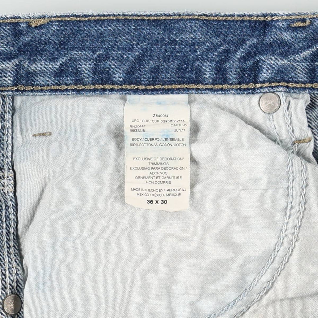 Dickies denim painter pants for men, equivalent to w36 cotton blue type Vintage Second Hand